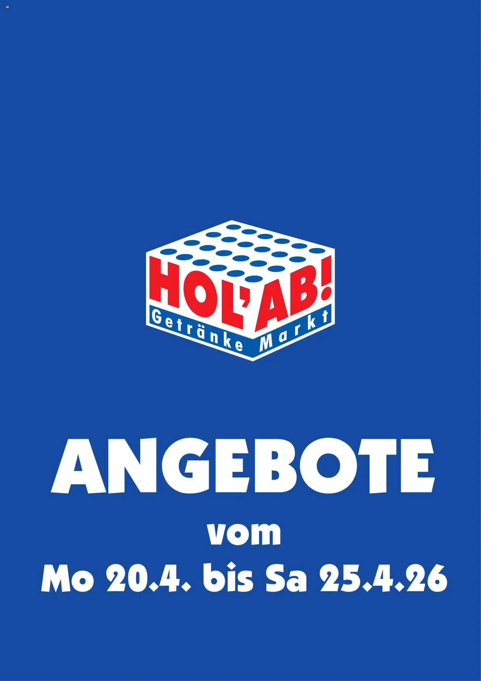 HOL’AB! Prospekt 	 - Seite 1 - gültig ab 20.04.2026