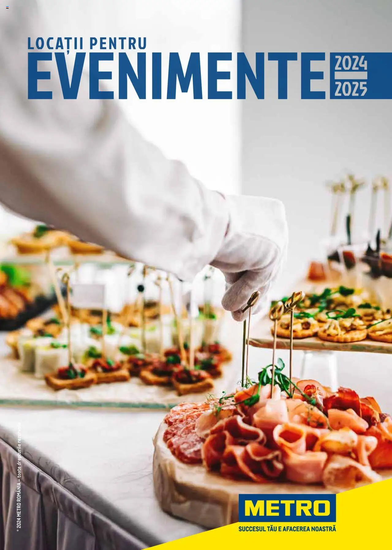 Metro catalog - Ghid Locații pentru Evenimente - pagina 1- valabil de la 09.05.2024