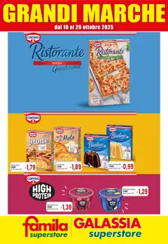 Anteprima Galassia Grandi marche catalogo valida dal 16/10/2025