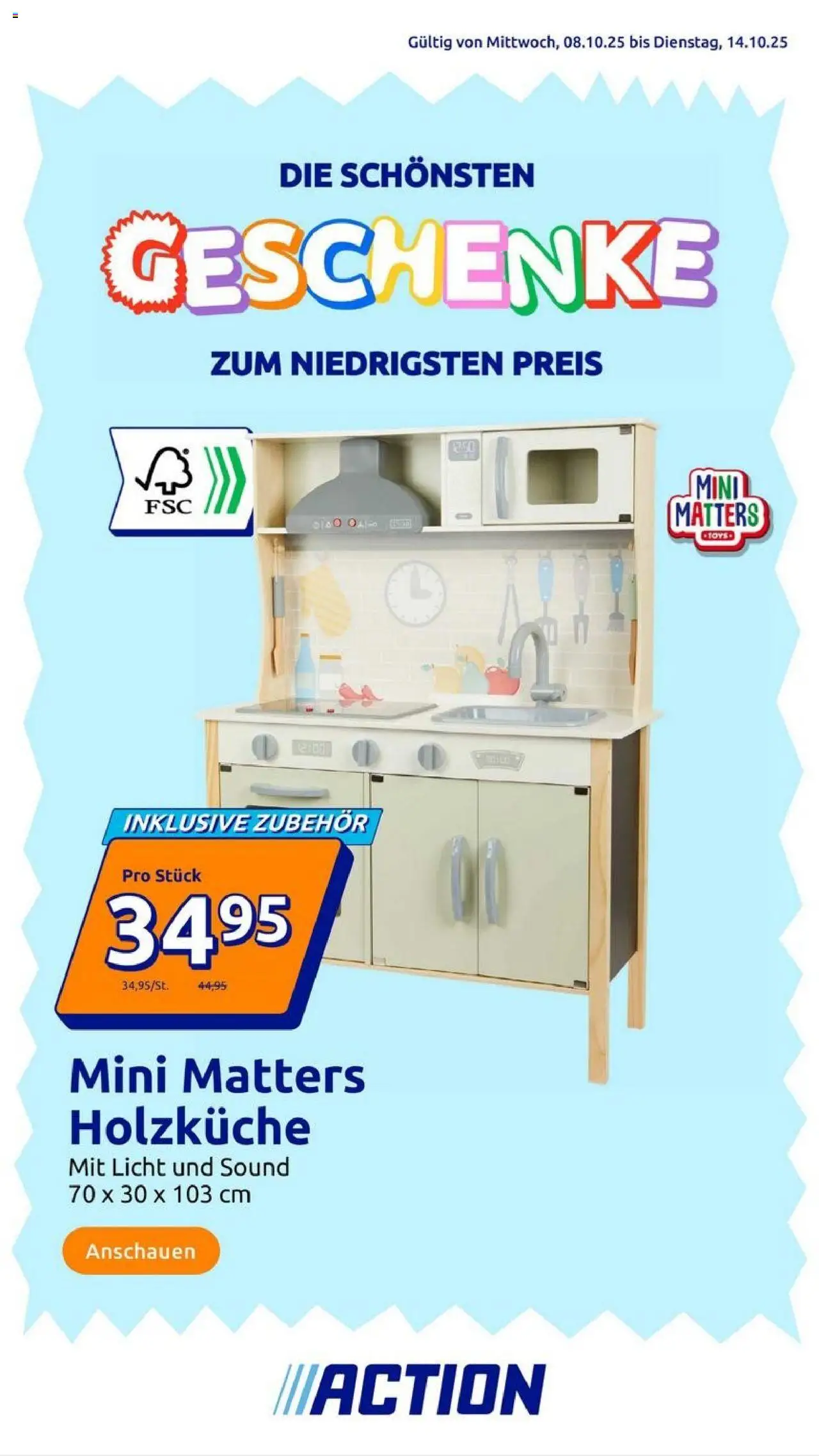 Action Geschenke - Seite 1- gültig ab 08.10.2025