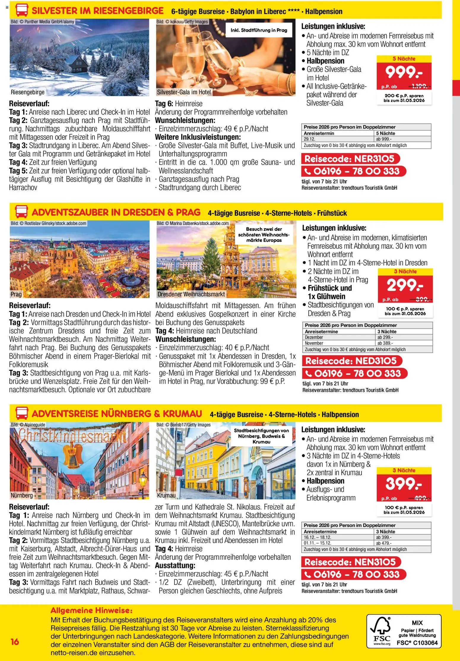 Netto Reisen Prospekt 	 - Seite 16 - gültig ab 30.04.2026