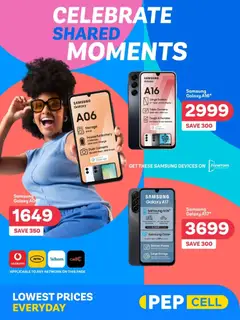 Preview PEP Stores - Cell December Deals  valid from 03/12/2025