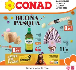 Anteprima Conad volantino valida dal 25/03/2026