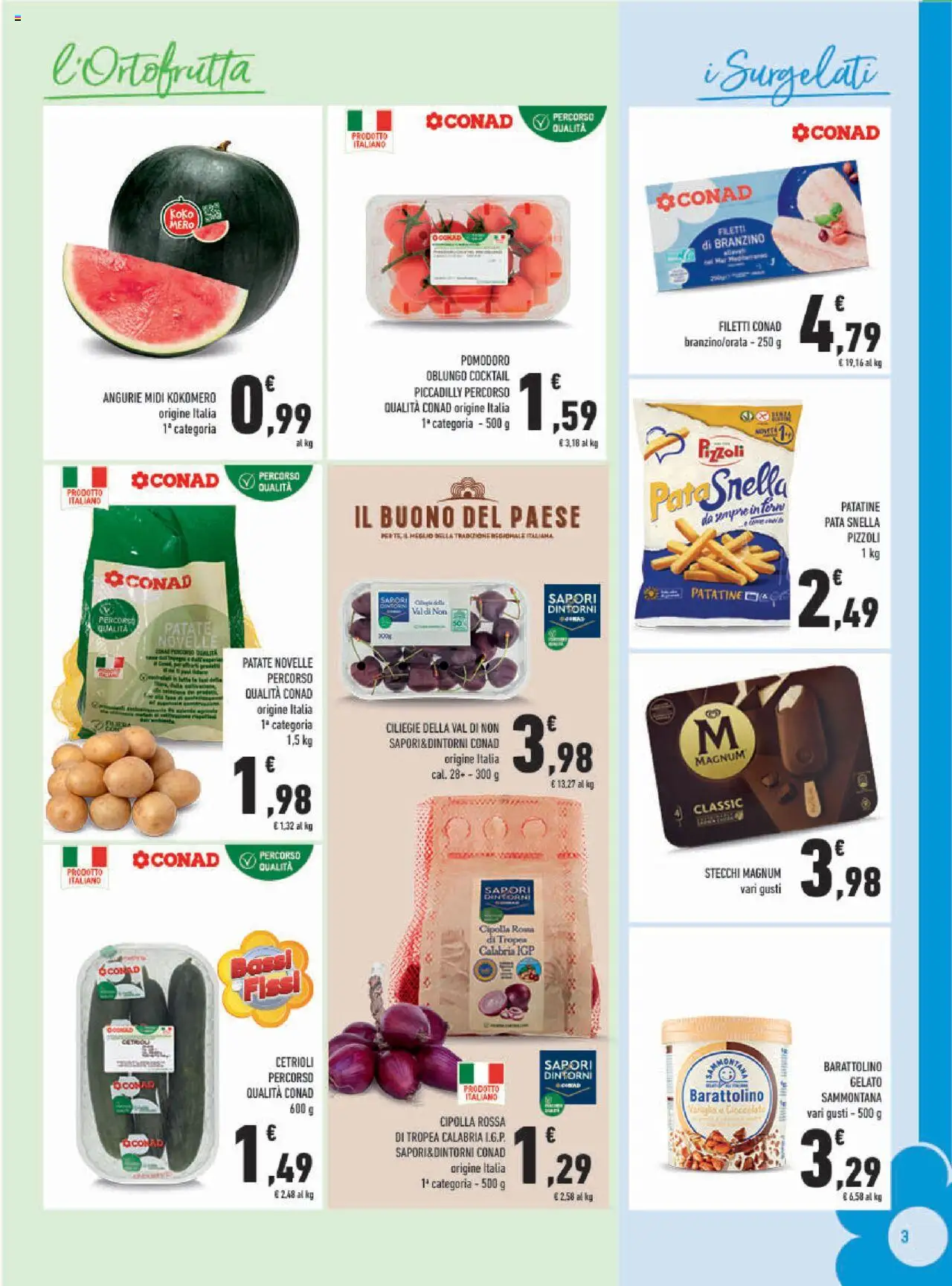Conad City Campania catalogo - pagina 3 - valido dal 16/07/2025