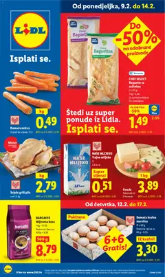 Lidl katalog od 09.02.2026