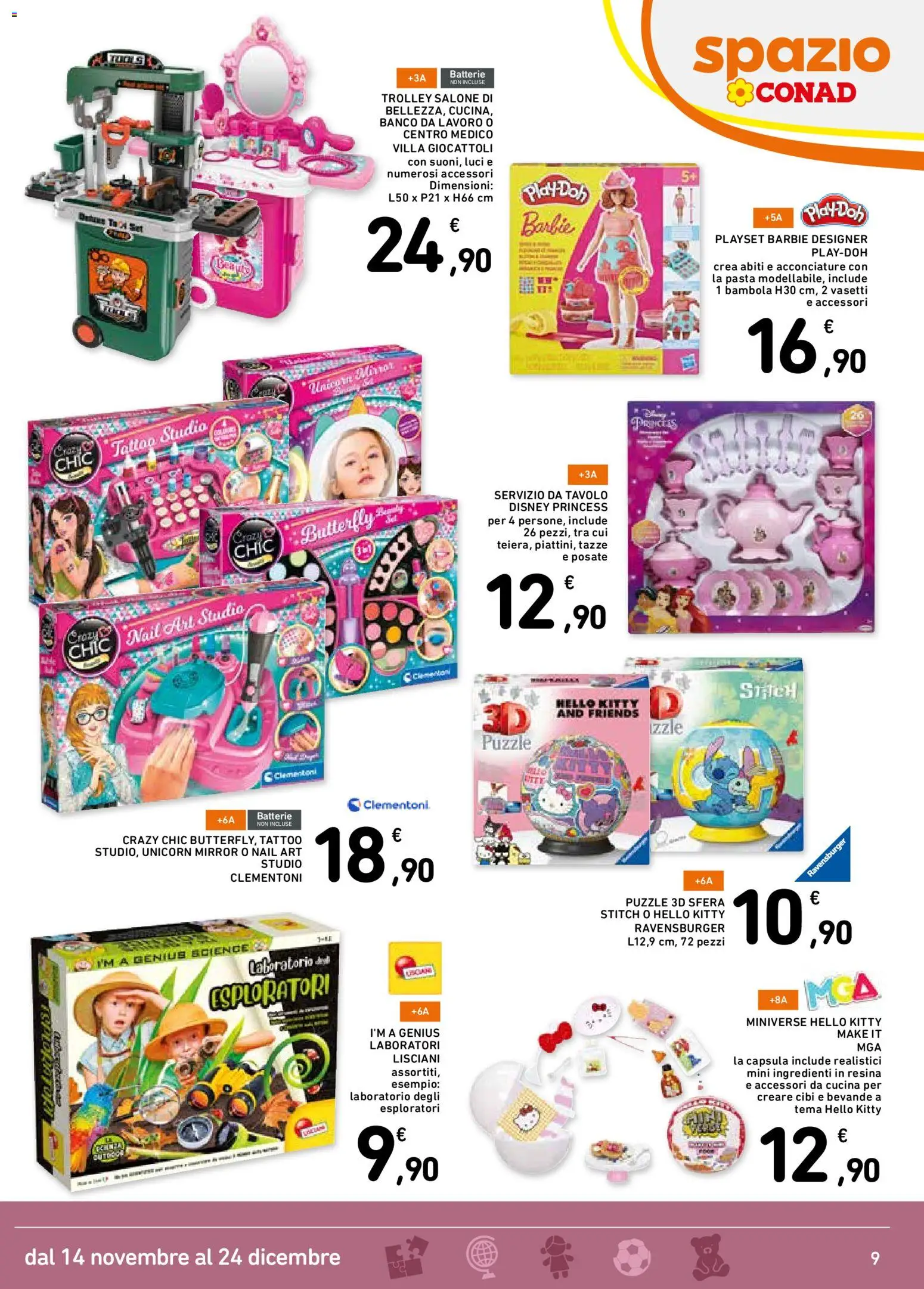Spazio Conad Giocattolo catalogo - pagina 9 - valido dal 14/11/2025