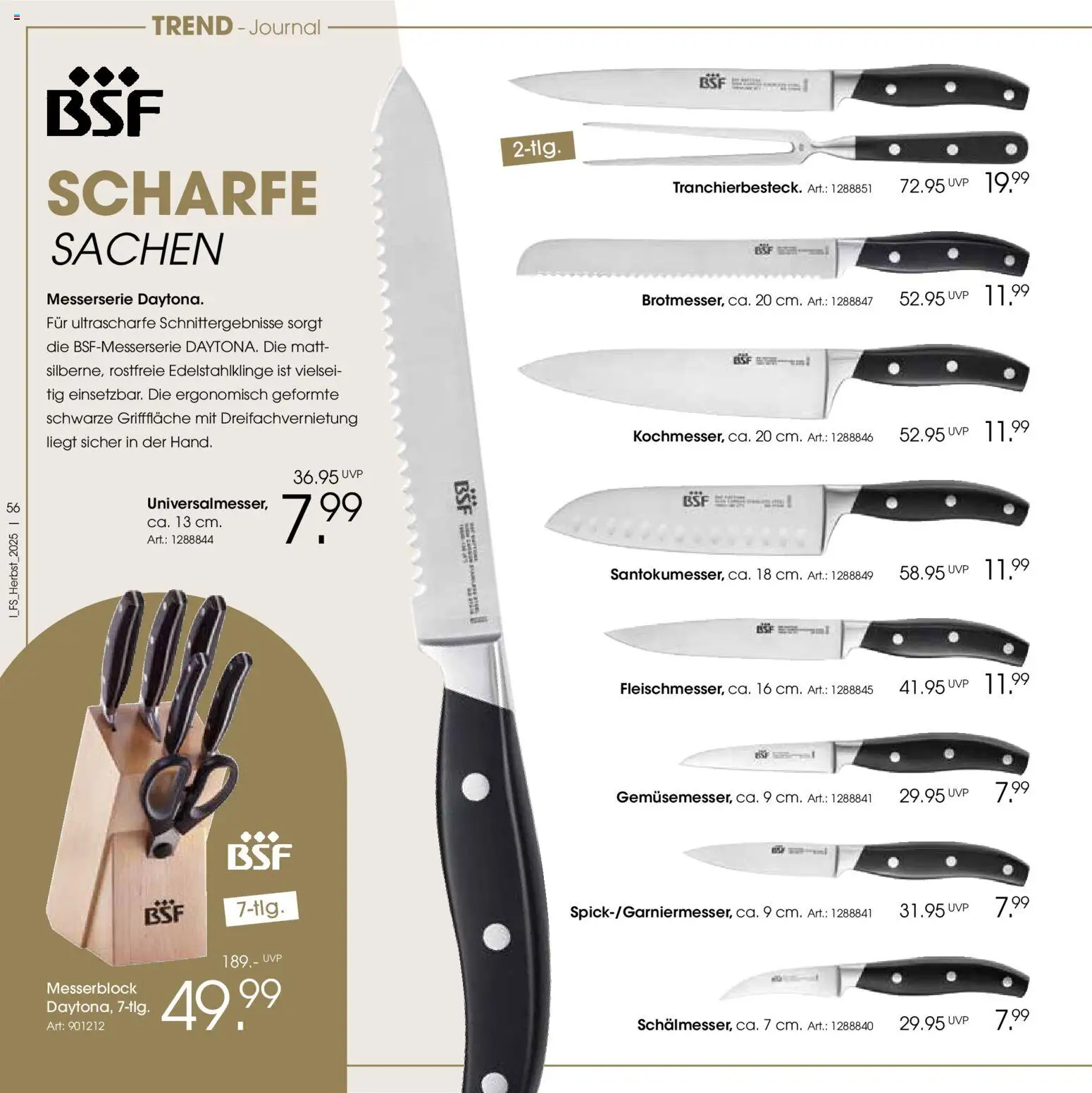 Zurbrüggen Trend-Journal Herbst - Seite 56 - gültig ab 21.10.2025