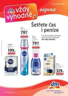 Náhled dm drogerie leták - Express platný od 16.12.2025