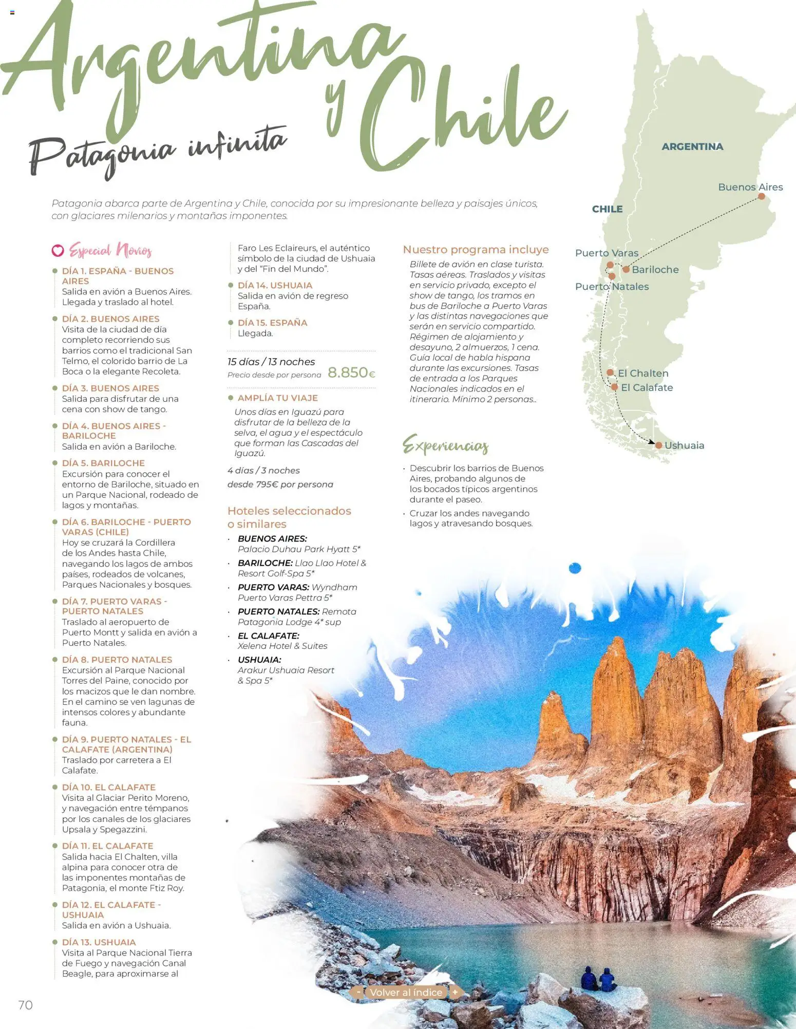 Viajes El Corte Inglés - Catálogo Tourmundial Premium - Página de 72 - Válido desde 01/01/2026