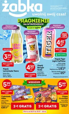 Podgląd Żabka Gazetka ważny od 16.07.2025
