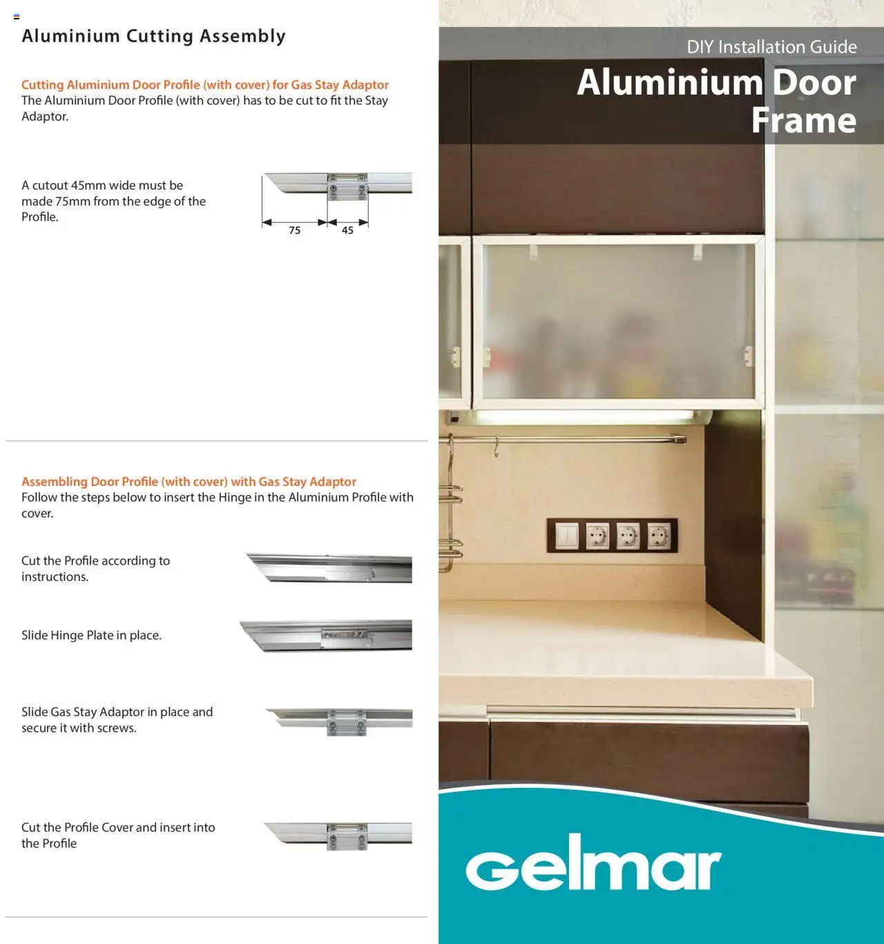 Gelmar - Aluminium Door Frame - page 1- valid from 01/02/2024