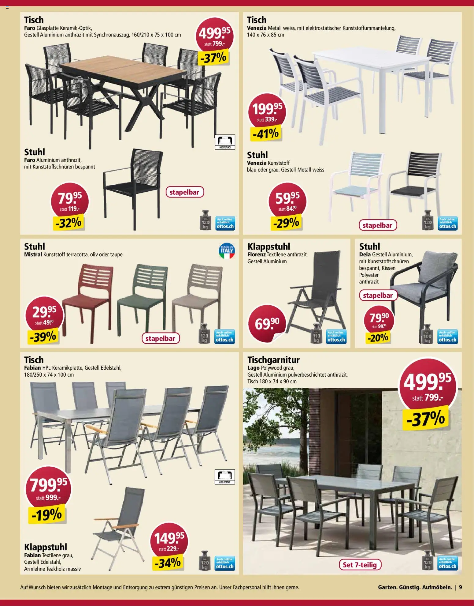 Otto's Aktionen Gartenmöbel - page 9- valid from 03.03.2026