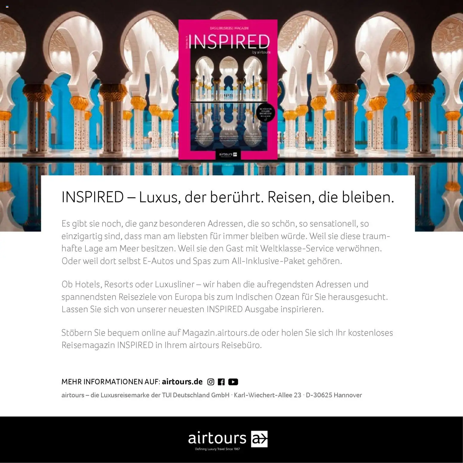 Aida  Airtours Finest - Seite 91 - gültig ab 30.10.2025