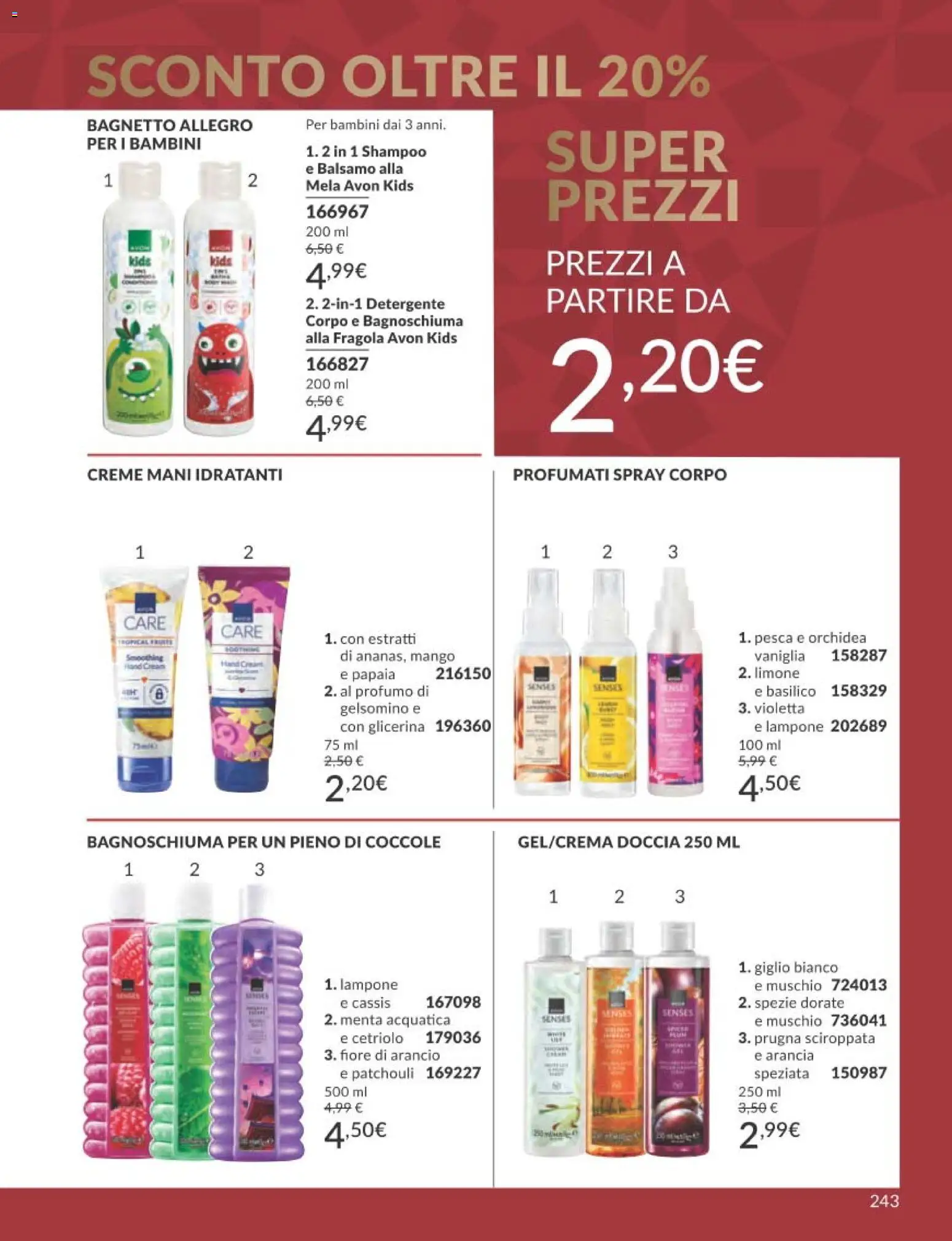 Avon - campagna 12/2025 - pagina 243 - valido dal 01/12/2025