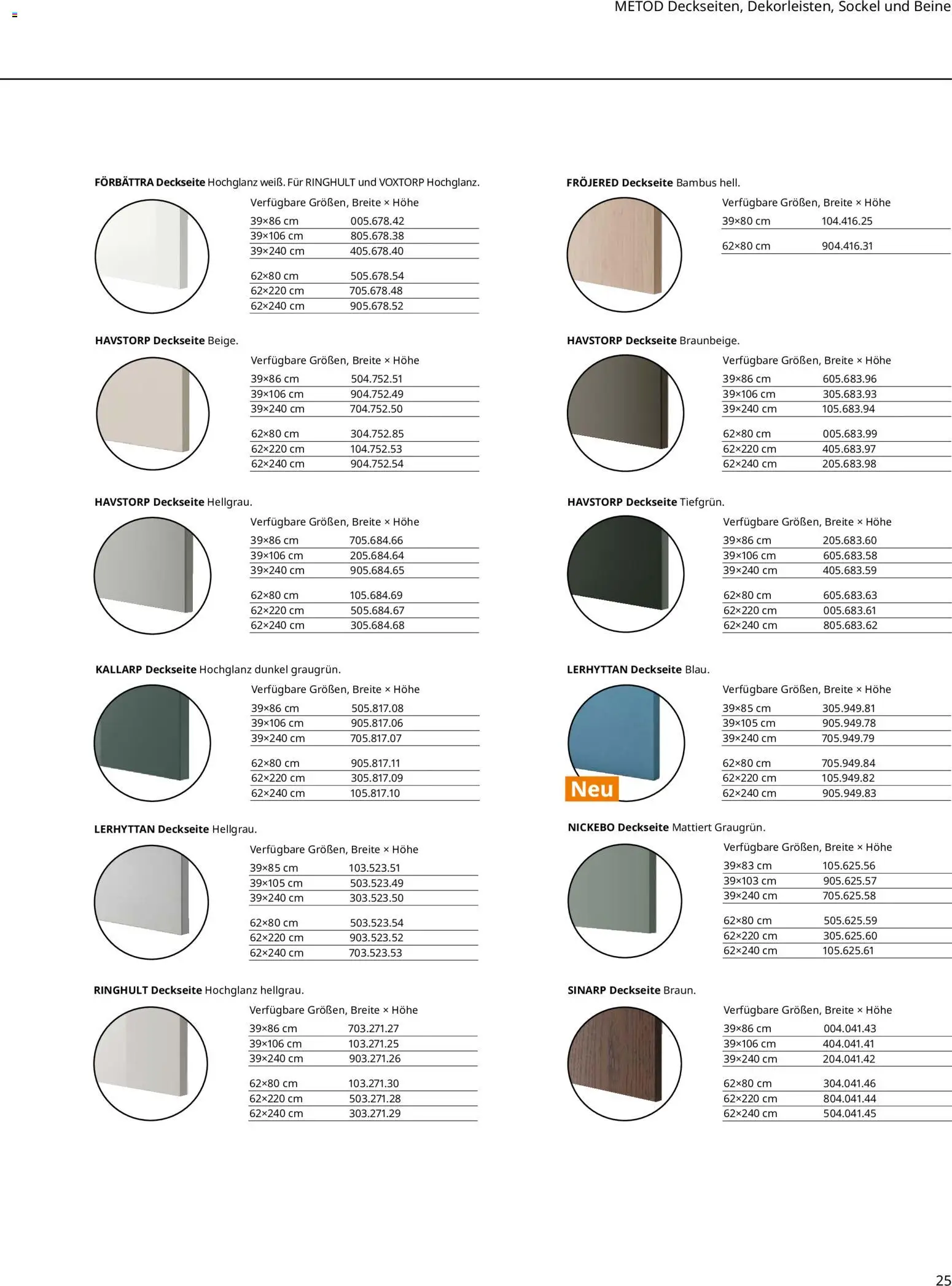 Ikea Küchen  - Seite 25 - gültig ab 02.01.2026