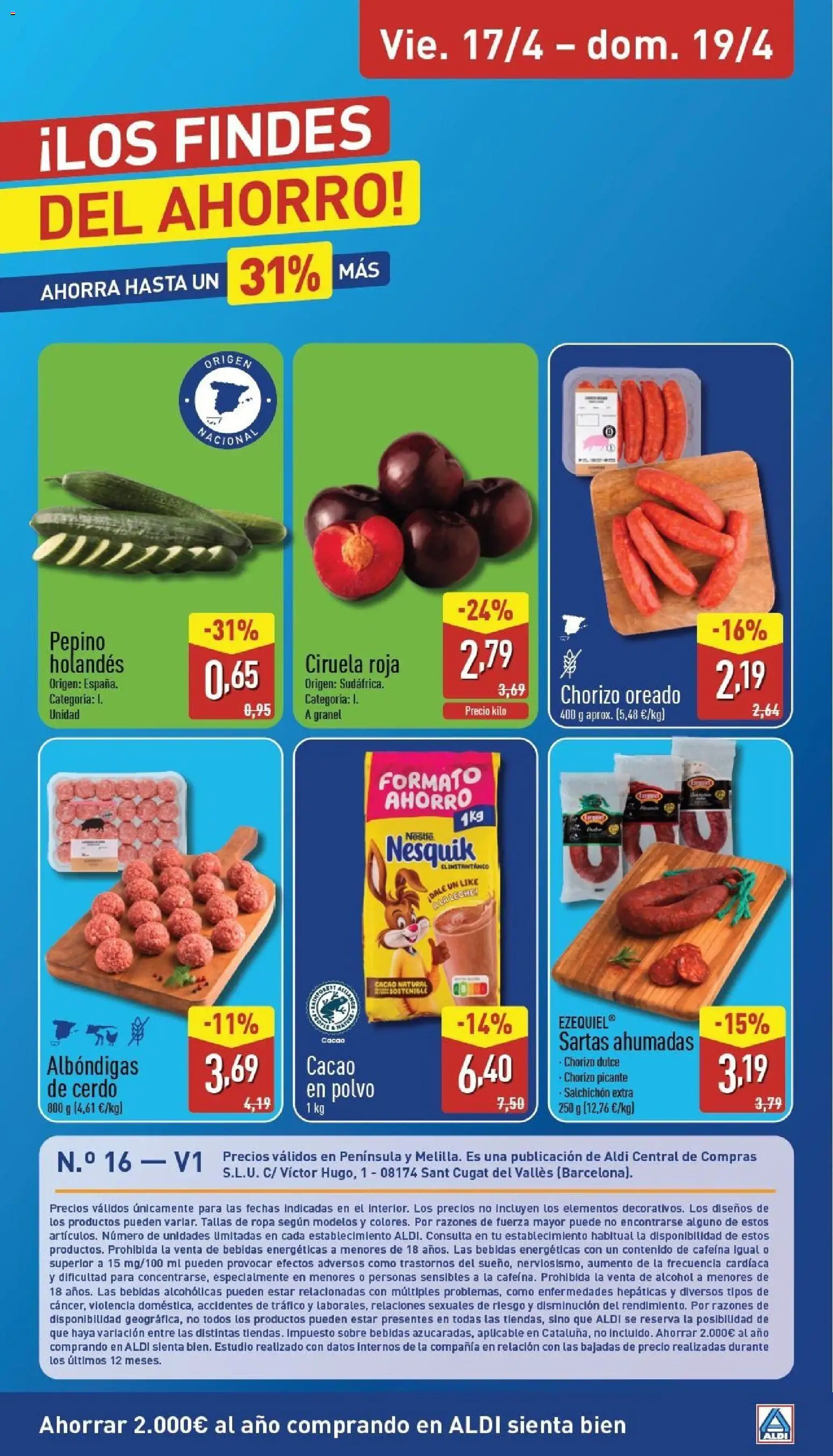 Aldi folleto Península - Página de 28 - Válido desde 13/04/2026