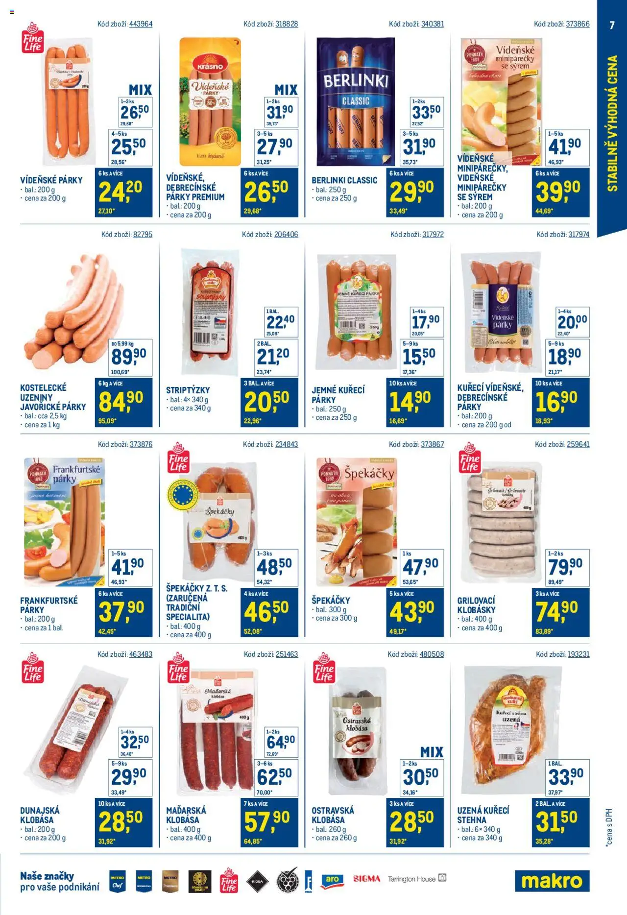 Makro leták - Stabilně výhodná cena - maloobchod - strana 7- platný od 21.05.2025