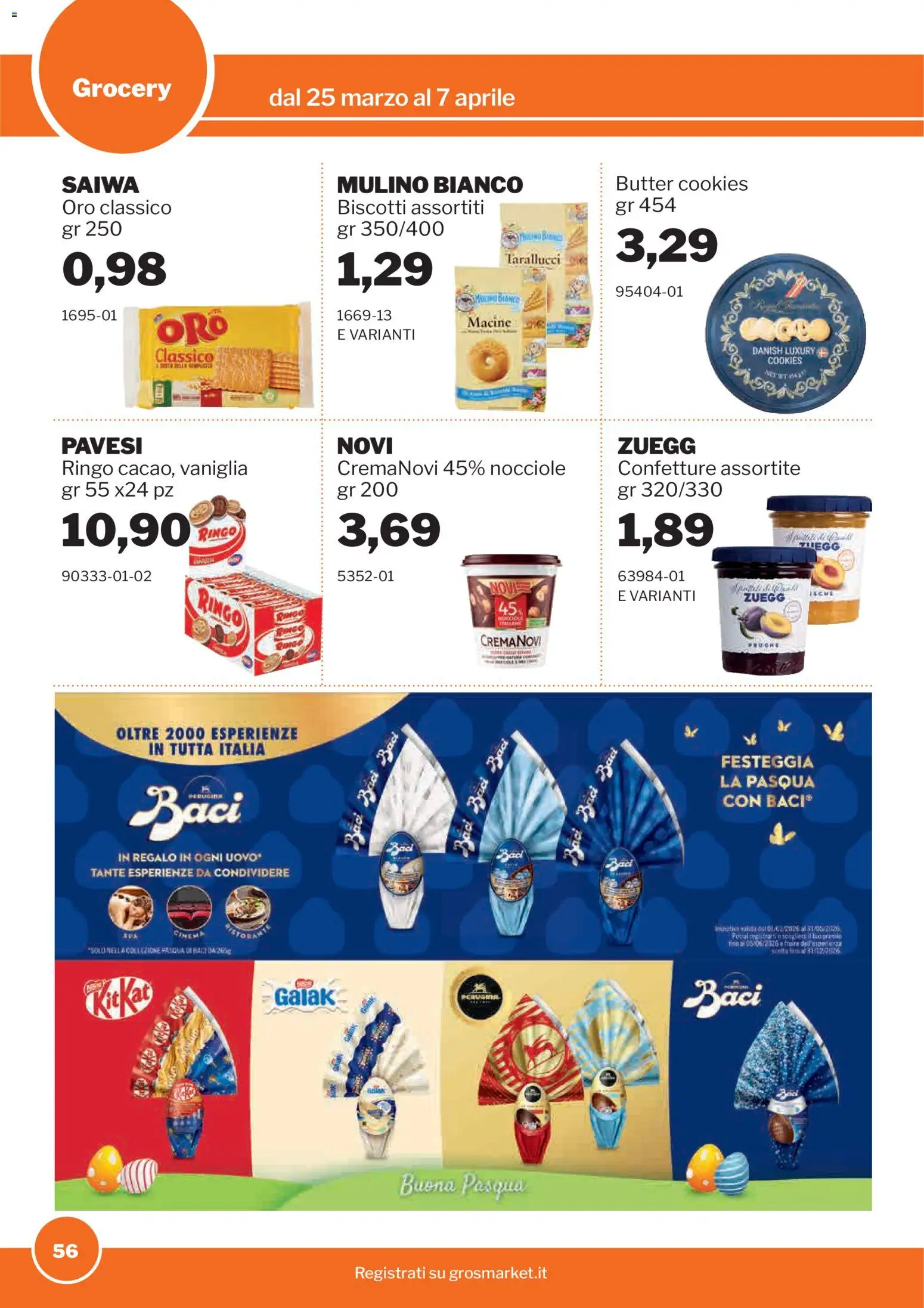 Sogegross volantino - pagina 56 - valido dal 25/03/2026