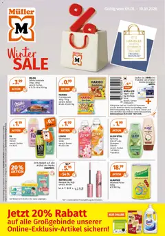 Vorschau Müller Flugblatt gültig ab 05.01.2026