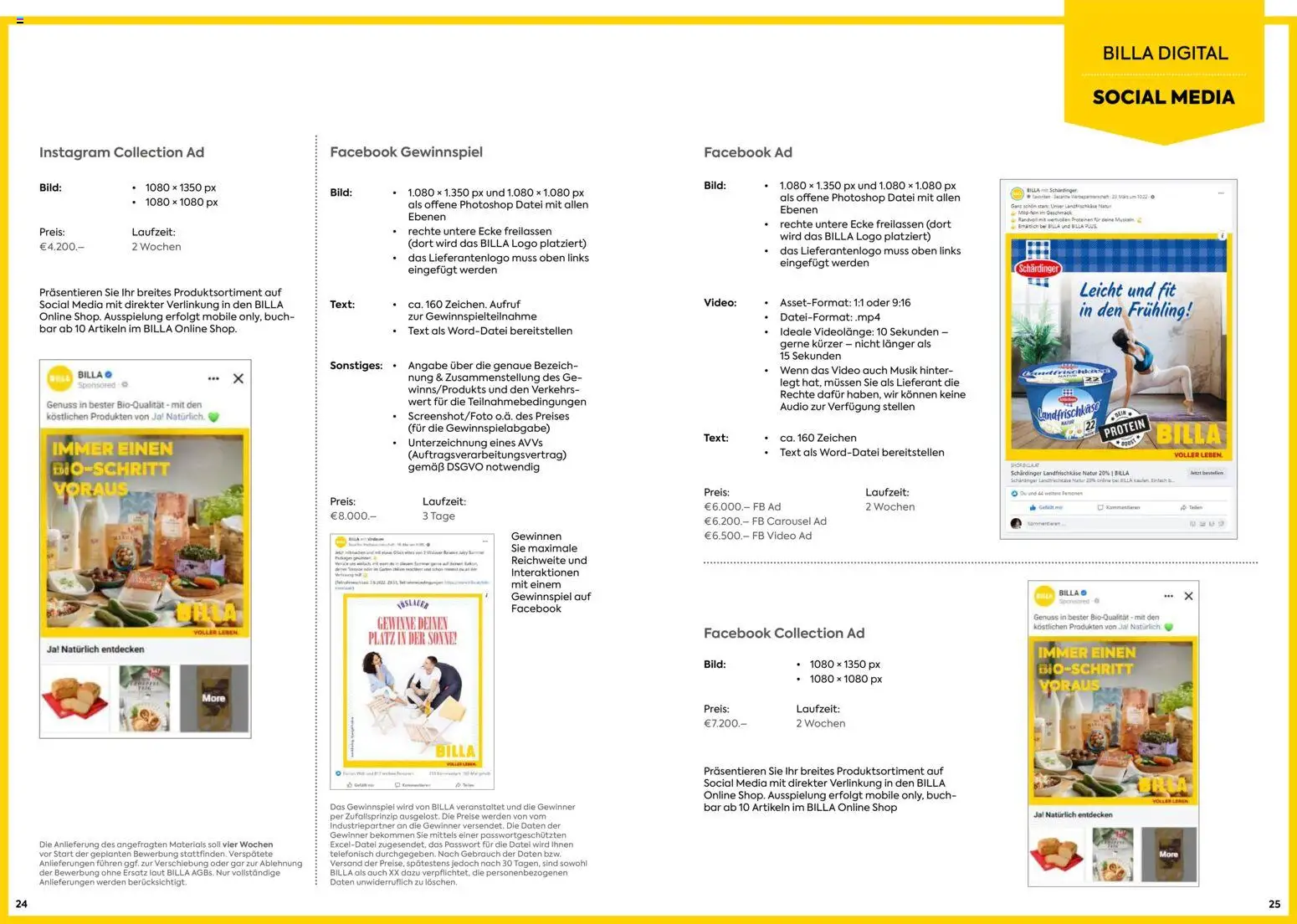 Billa - Mediadaten 2026 - page 13- valid from 15.01.2026