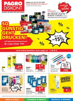 Vorschau Pagro-Diskont Flugblatt gültig ab 07.08.2025