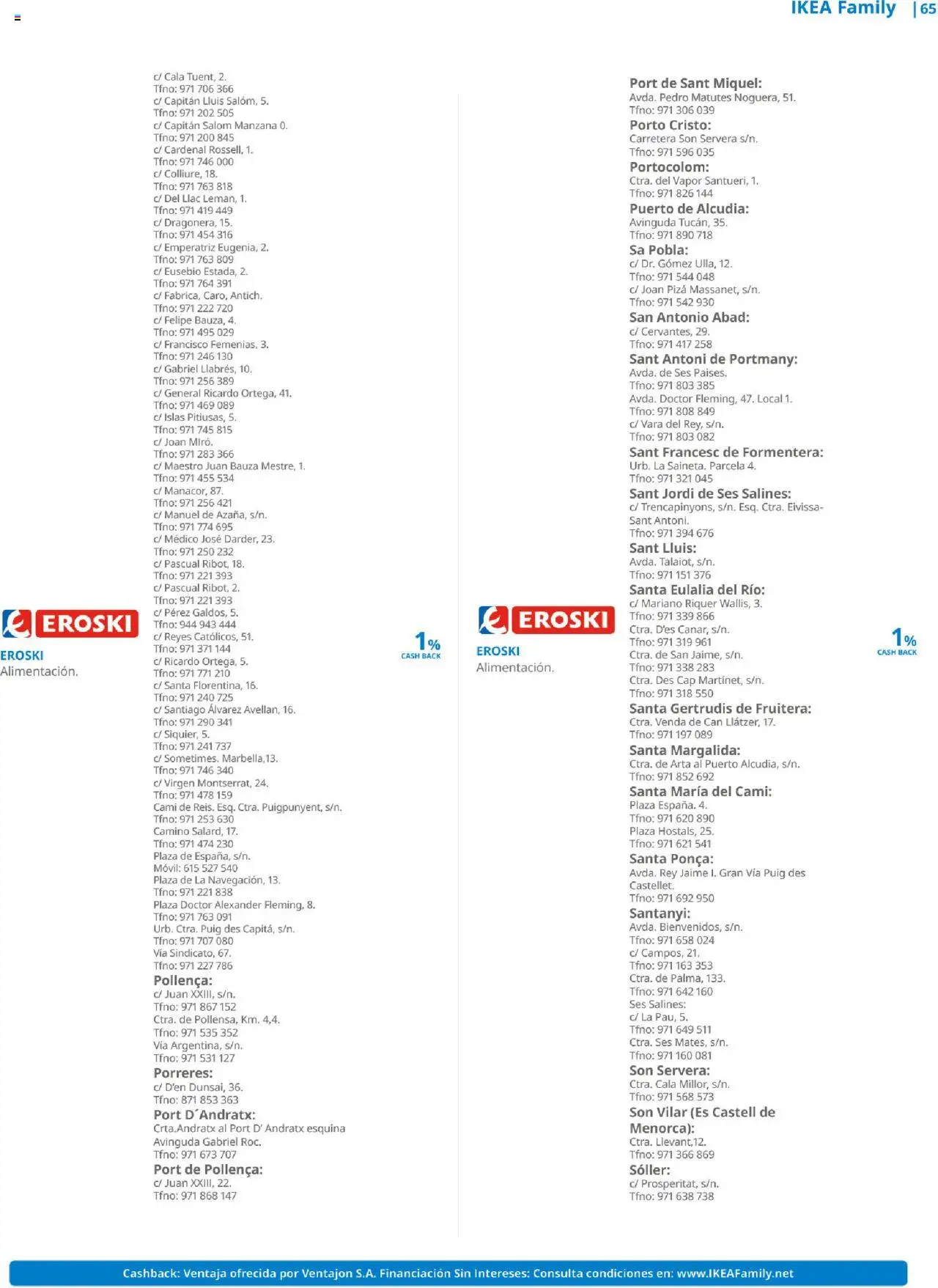 Catálogo IKEA Family - Página de 65 - Válido desde 01/10/2025