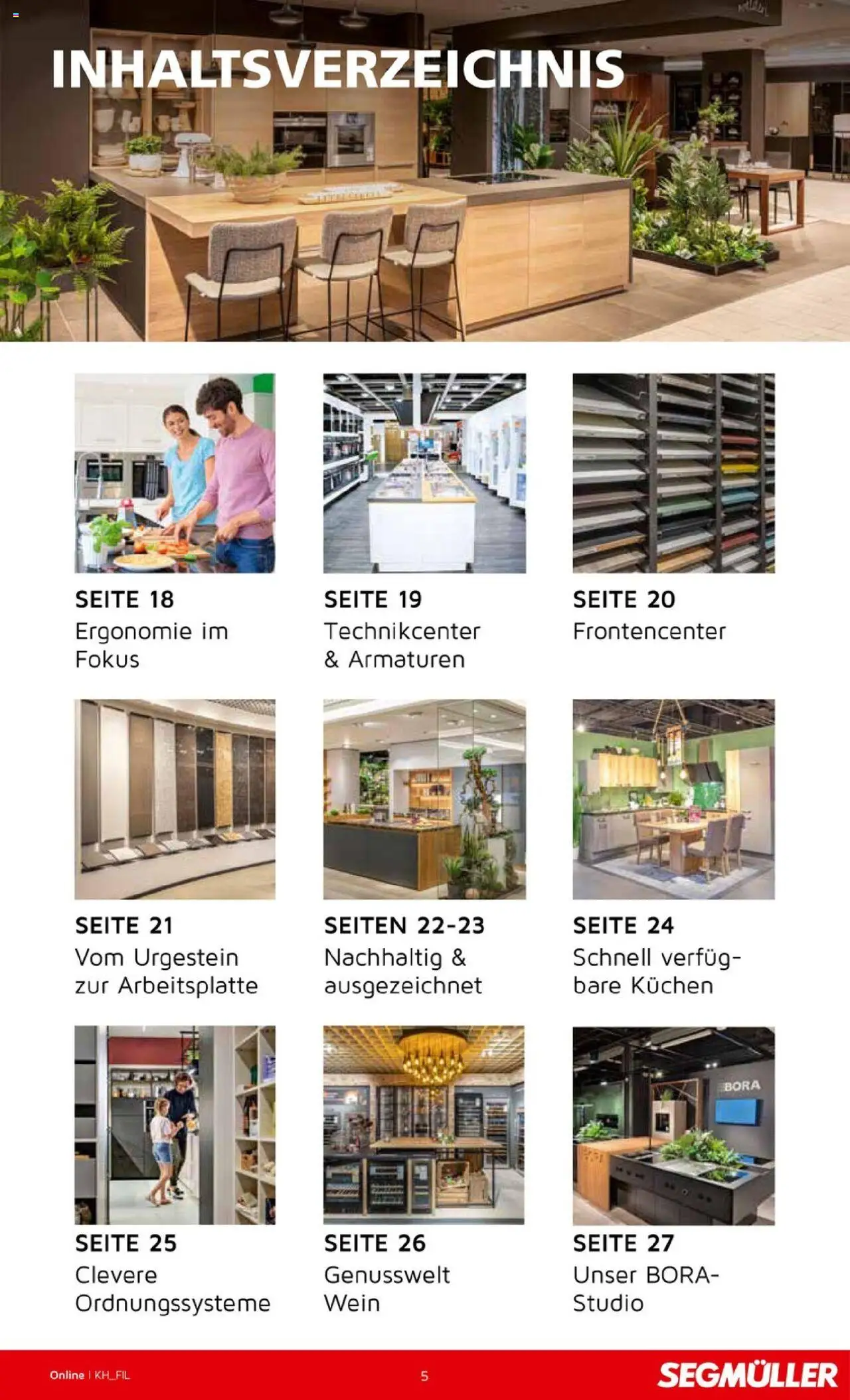 Segmüller Küchenkatalog - Seite 5 - gültig ab 16.09.2025