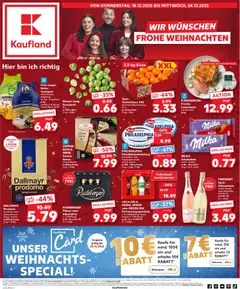 Vorschau Kaufland Prospekt 	 gültig ab 18.12.2025