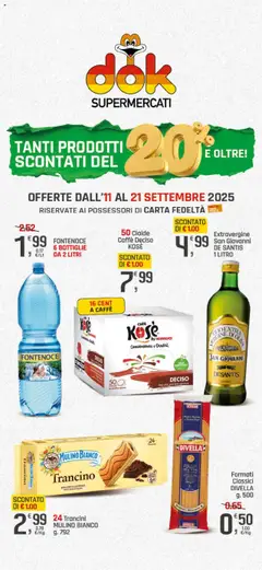 Anteprima DOK Calabria catalogo valida dal 11/09/2025