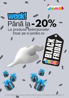 Jumbo Black Friday valabil de la 24.11.2025