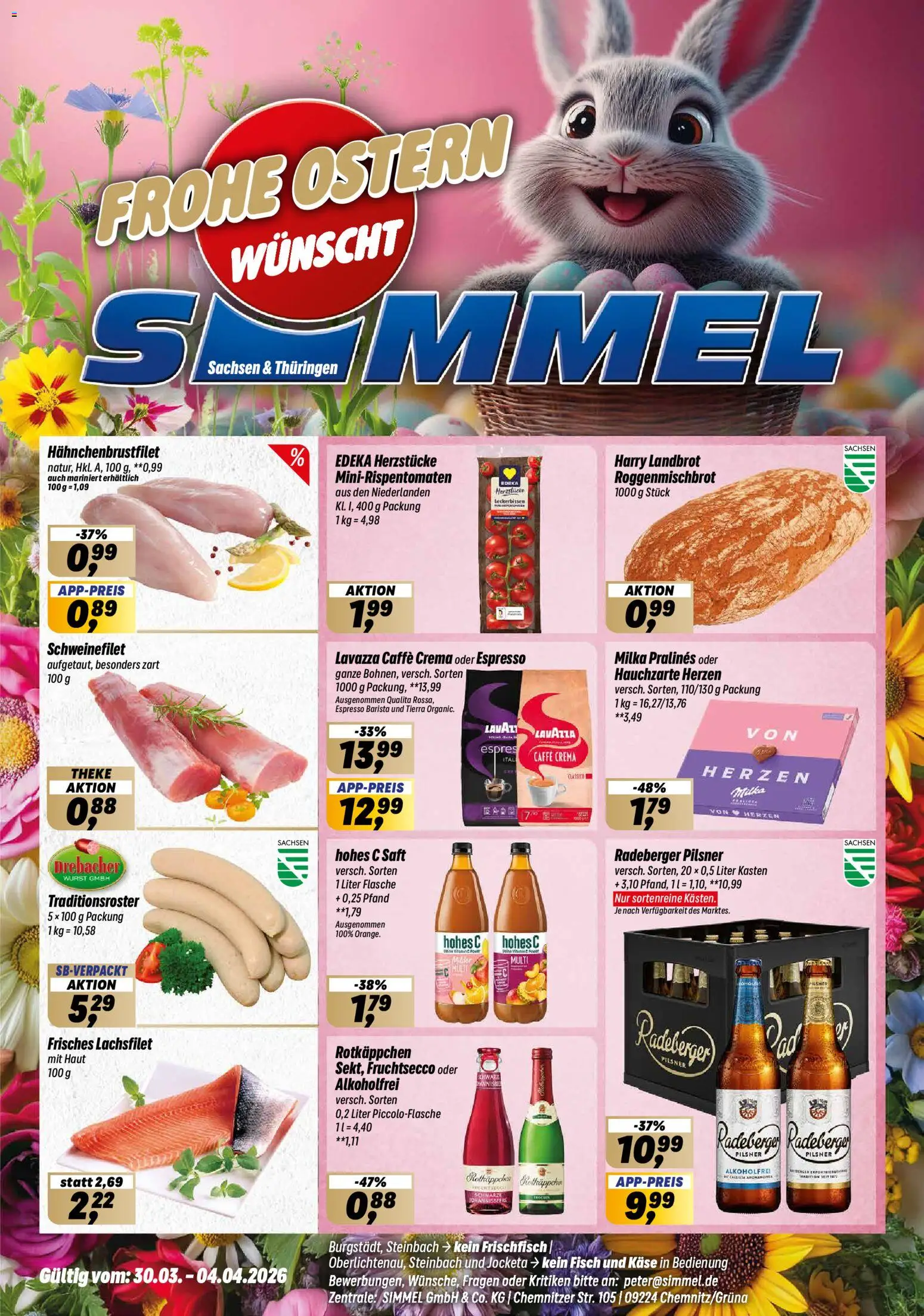 Simmel Prospekt 	 - Seite 1 - gültig ab 30.03.2026