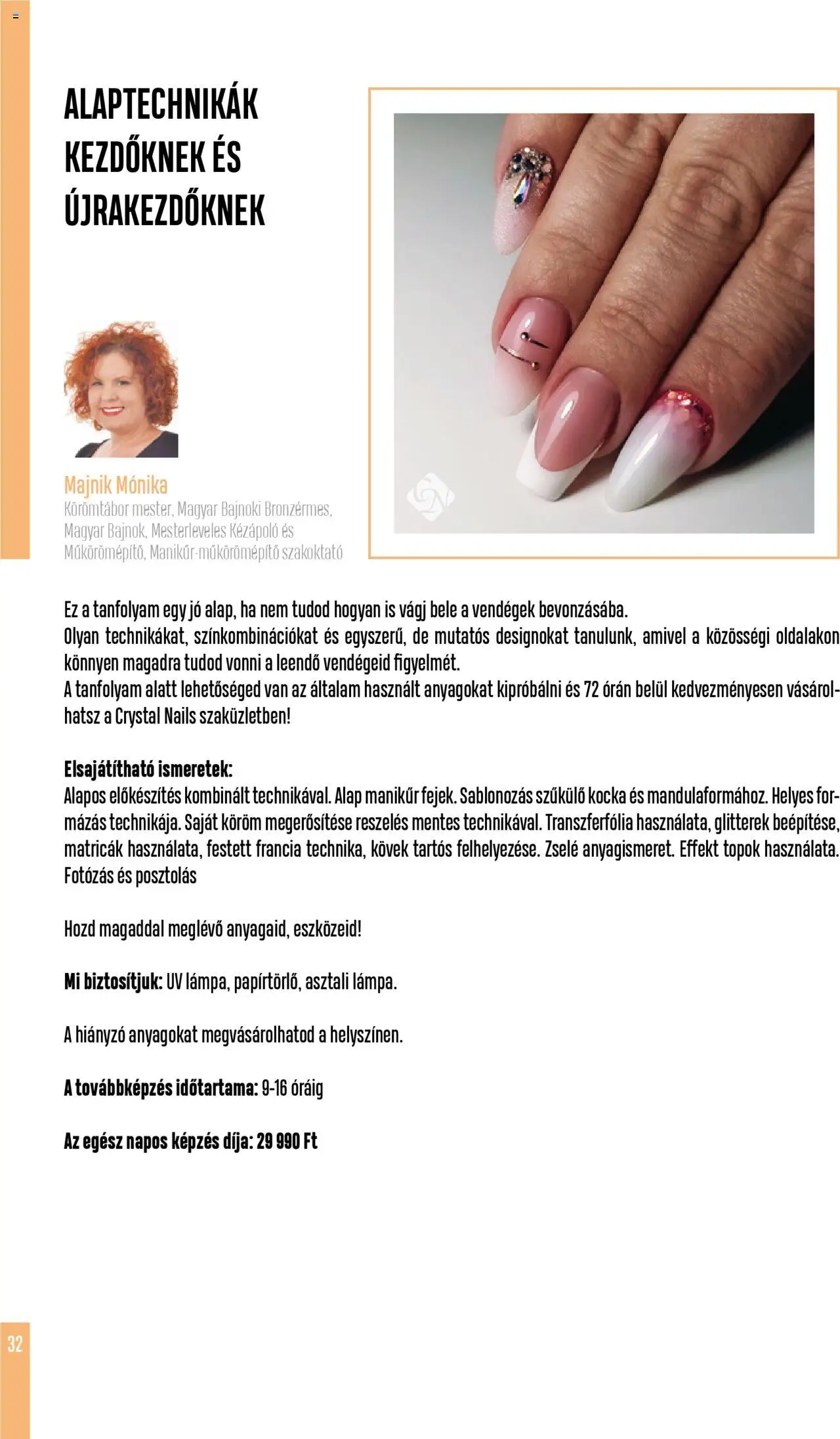 Crystal Nails Akciós újság - 32oldal - érvényes 2025.06.01.-tól