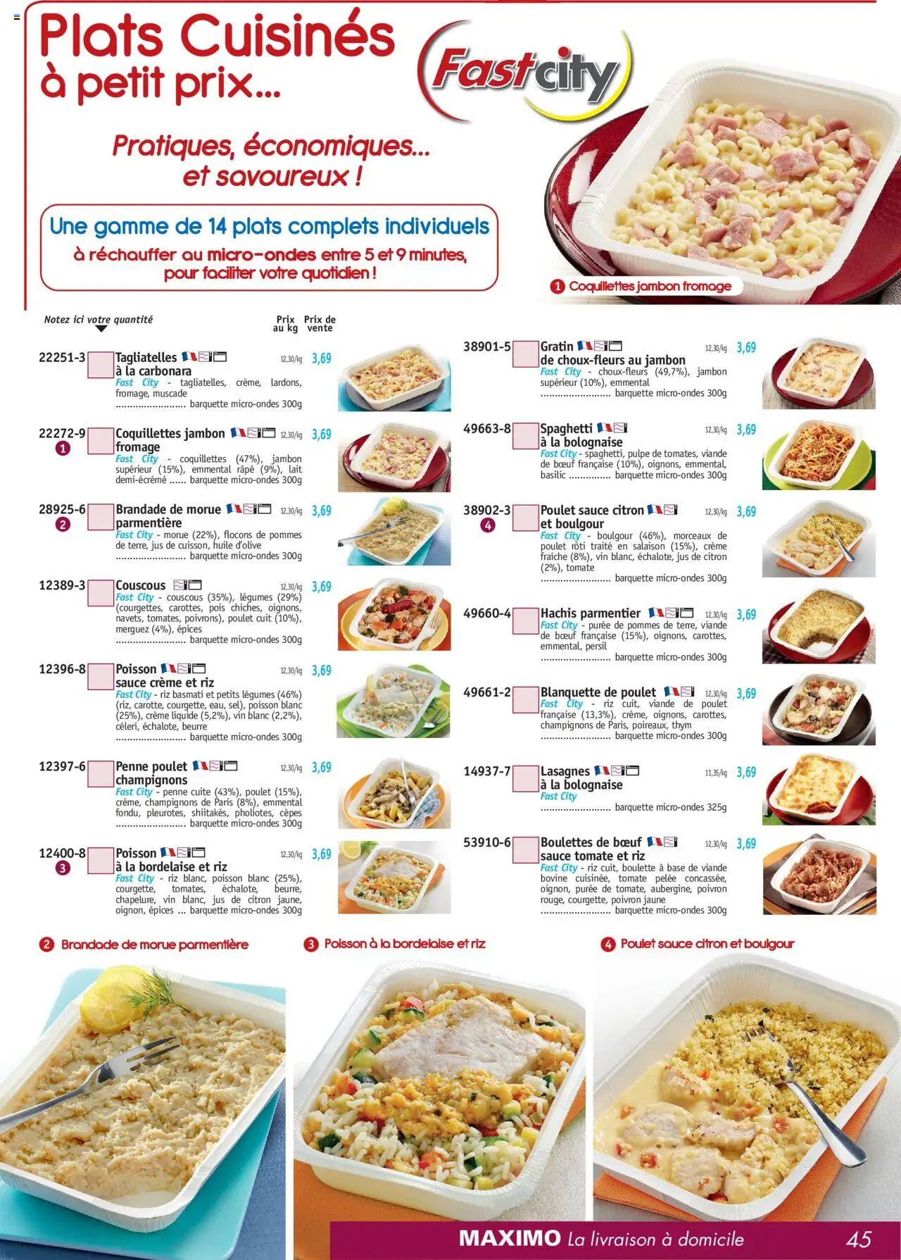 Maximo catalogue - page 45 - valable à partir du 07/07/2025