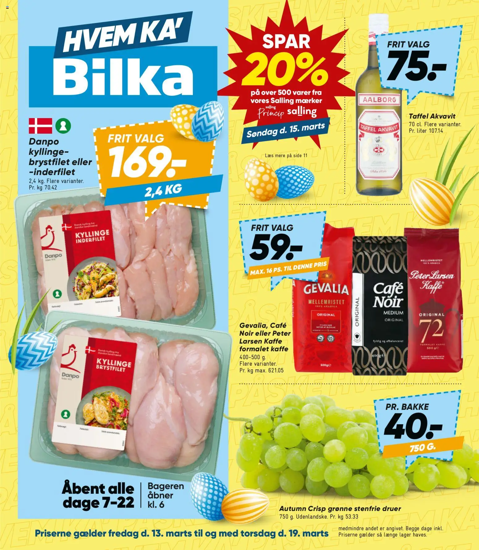 Bilka - Tilbudsavis uge 11 - side 1- gyldig fra 13/03/2026