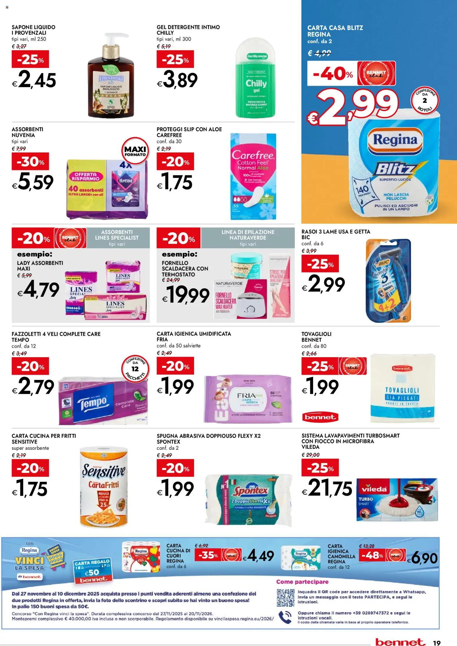 Volantino bennet	 - pagina 19 - valido dal 27/11/2025