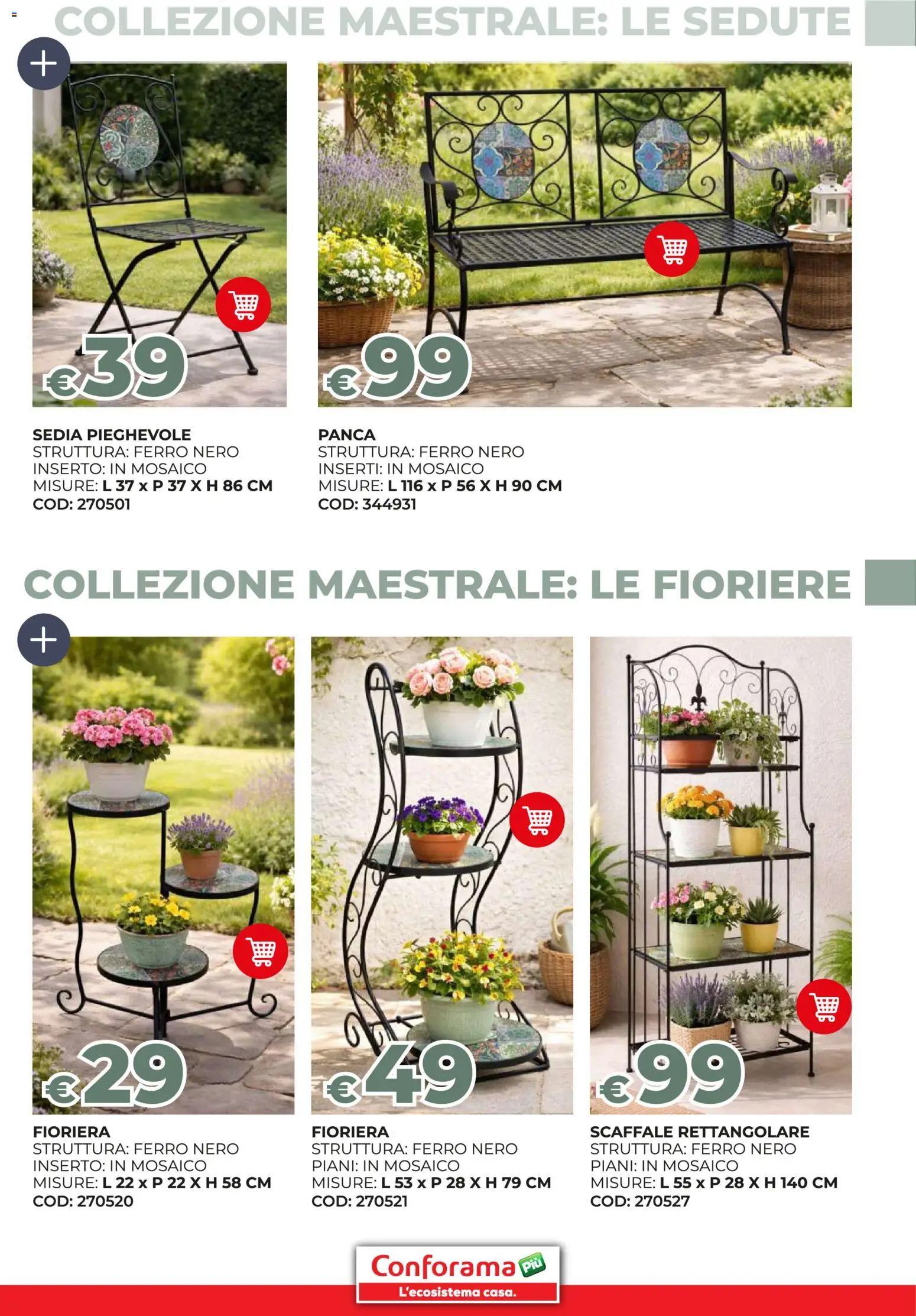 Conforama volantino Giardino - pagina 39 - valido dal 19/03/2026