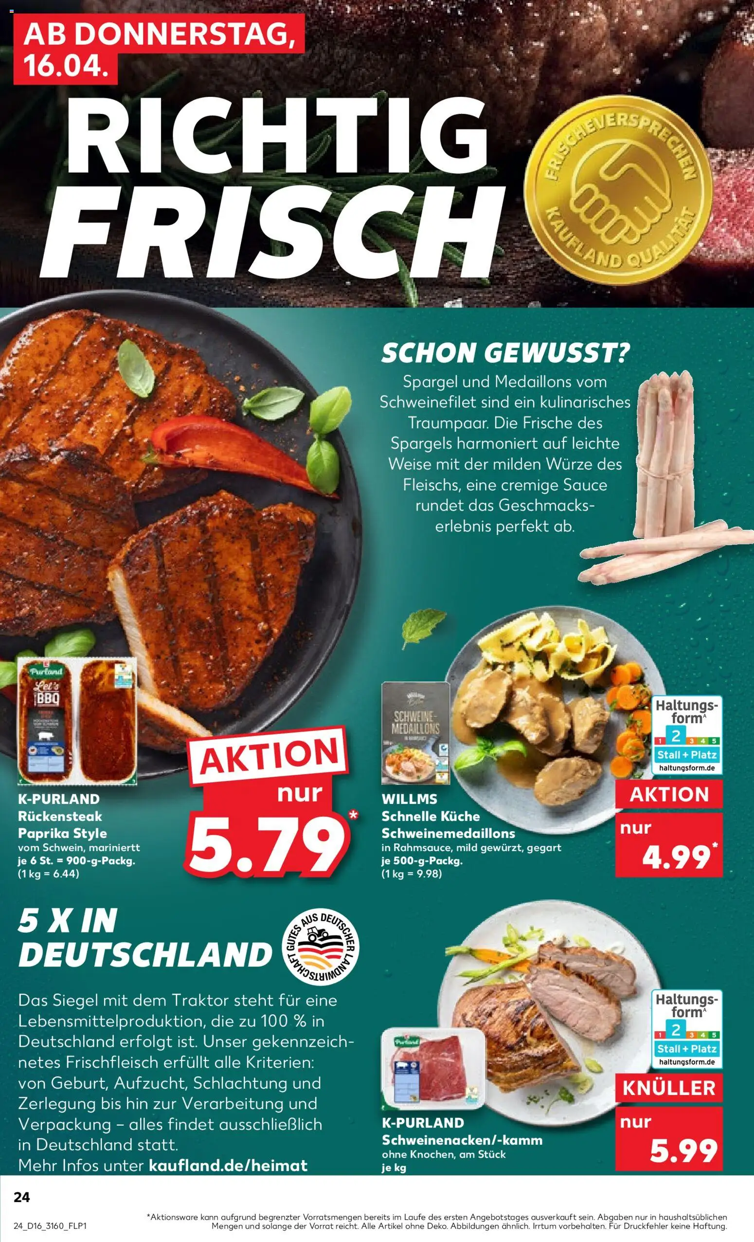 Kaufland Prospekt - Seite 24 - gültig ab 16.04.2026