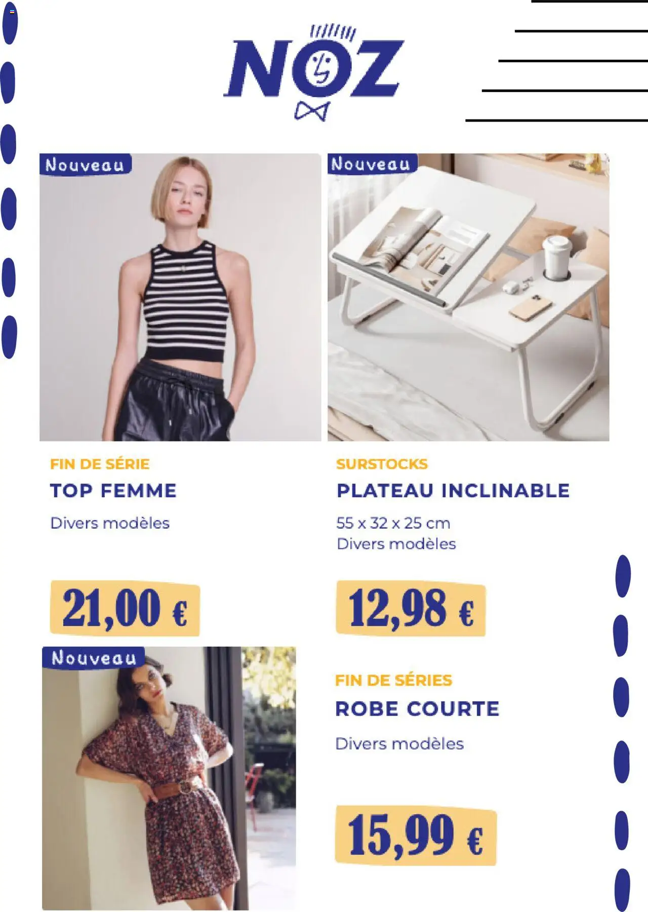 NOZ catalogue - page 4 - valable à partir du 23/07/2025