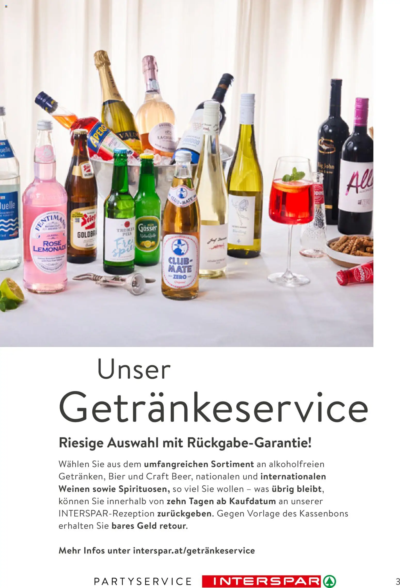 Interspar Party Service - page 3- valid from 26.01.2026