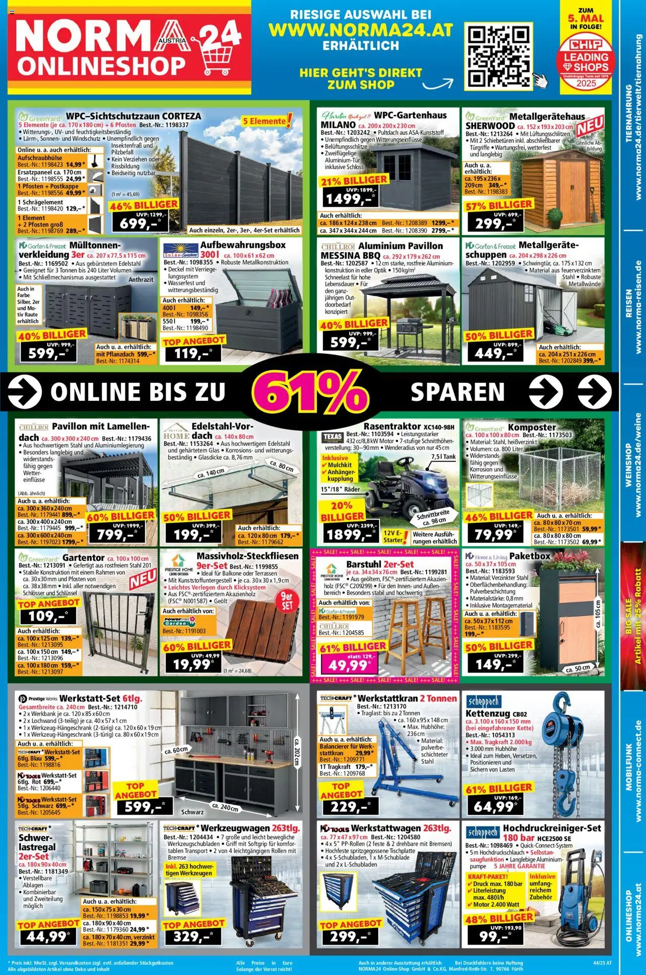 Norma Online shop - Seite 1- gültig ab 26.10.2025