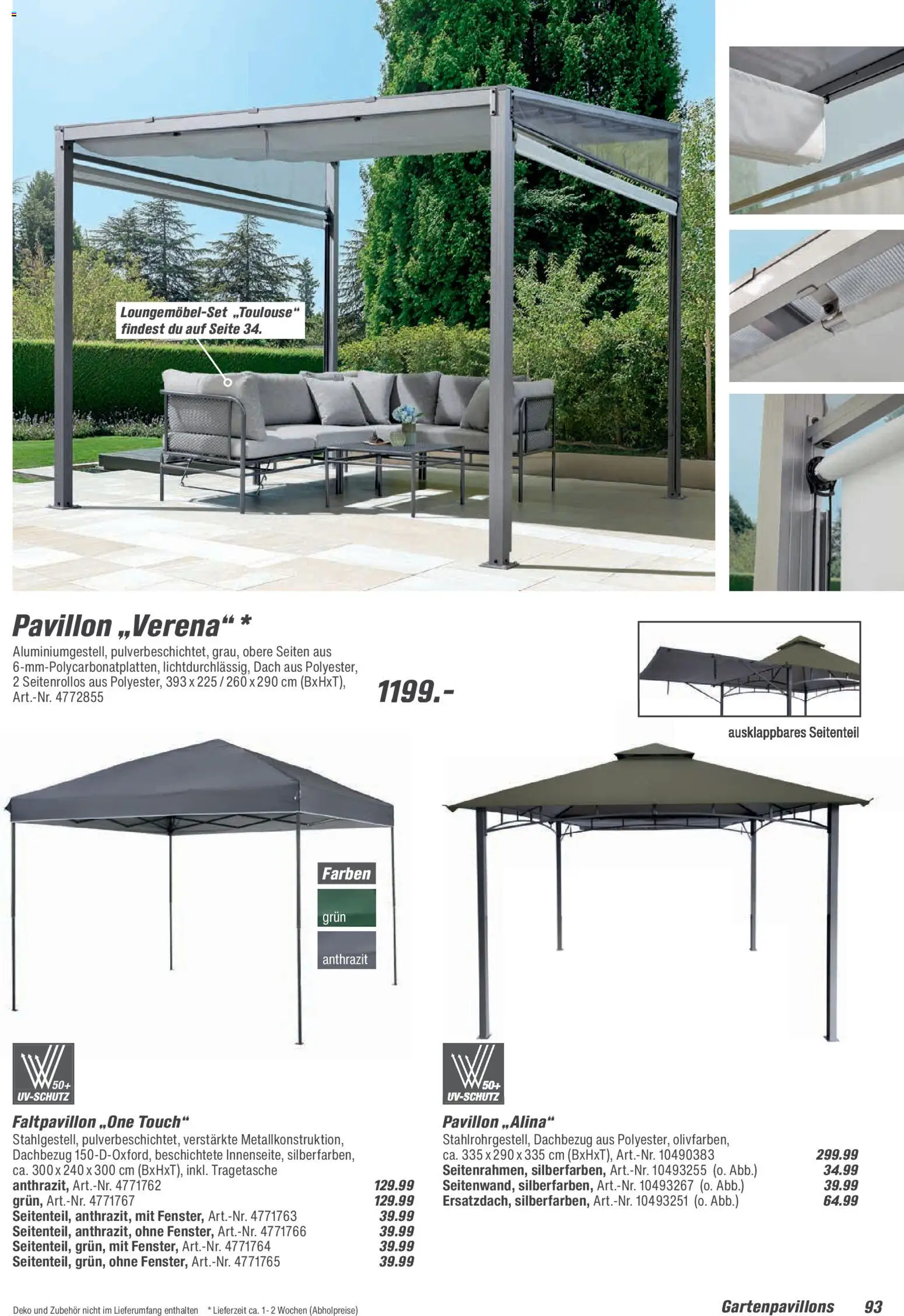 Toom Baumarkt  Gartenmöbel & Solar-Leuchten 2026 - Seite 93 - gültig ab 01.01.2026