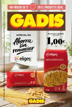 Vista previa del folleto Gadis - folleto válido desde 15/01/2026