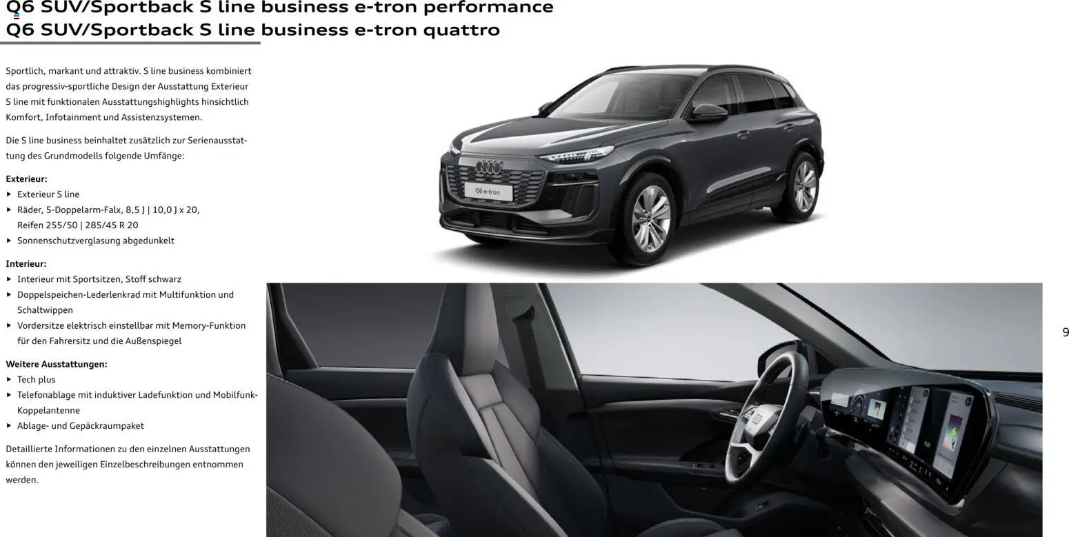 Audi Prospekt 	 - Seite 9 - gültig ab 28.10.2025