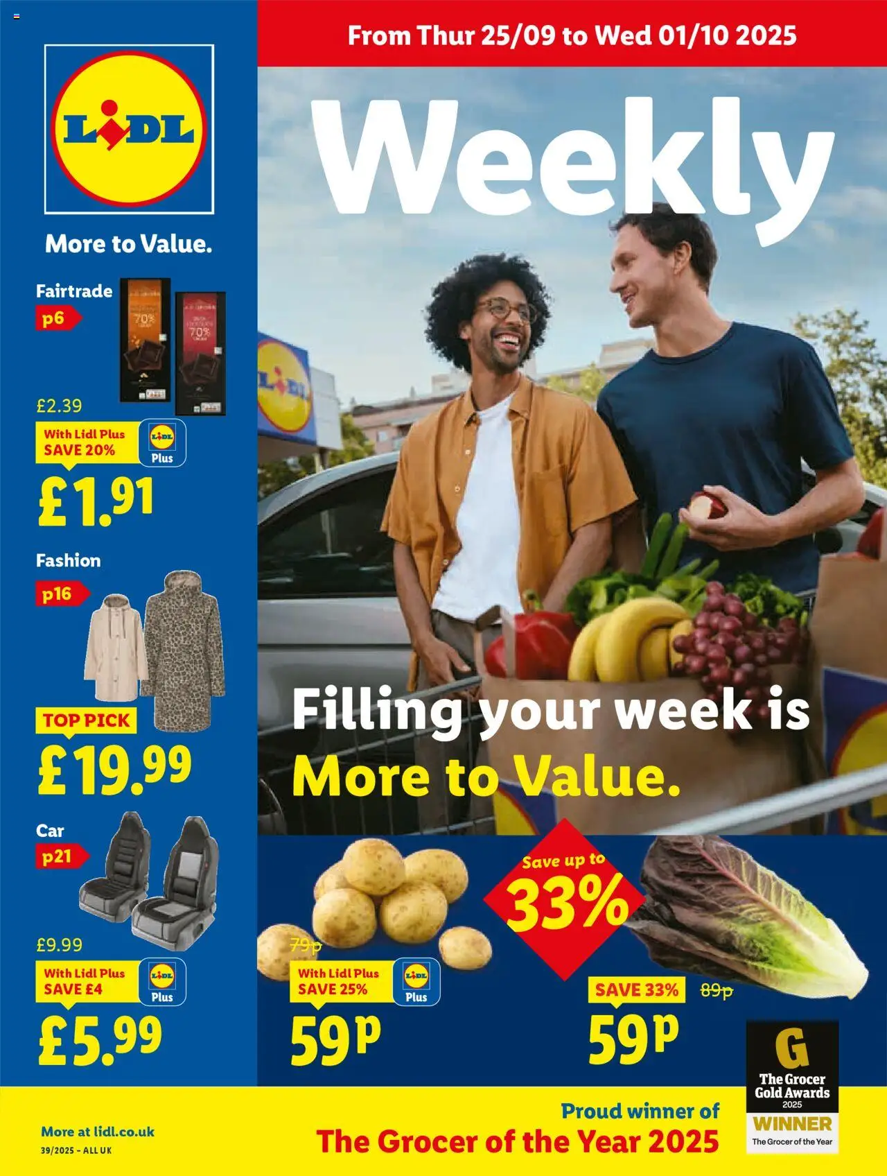 Lidl - Lidl Weekly Scotland - page 1- valid from 25/09/2025