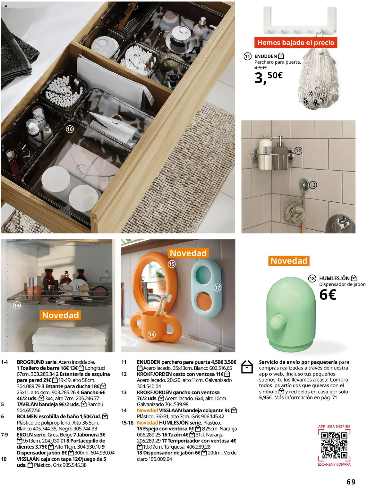 Catálogo IKEA Accesorios y decoración - Página de 69 - Válido desde 01/02/2026