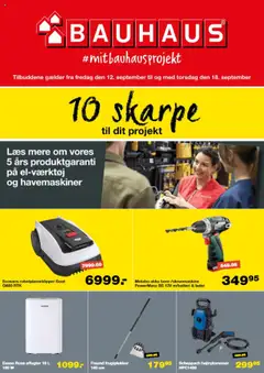 Forhåndsvisning Bauhaus - Tilbudsavis gyldig fra 12/09/2025