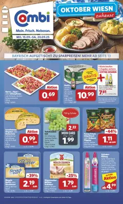 Vorschau Combi Prospekt 	 gültig ab 15.09.2025