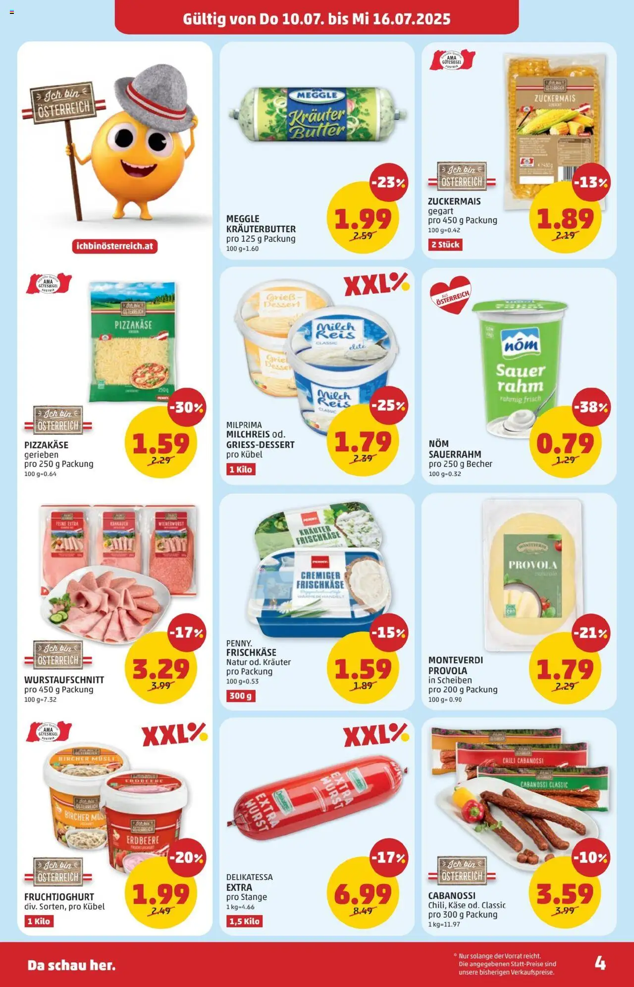 Penny Markt Flugblatt - Eröffnung in 3170 Hainfeld - Seite 4- gültig ab 10.07.2025