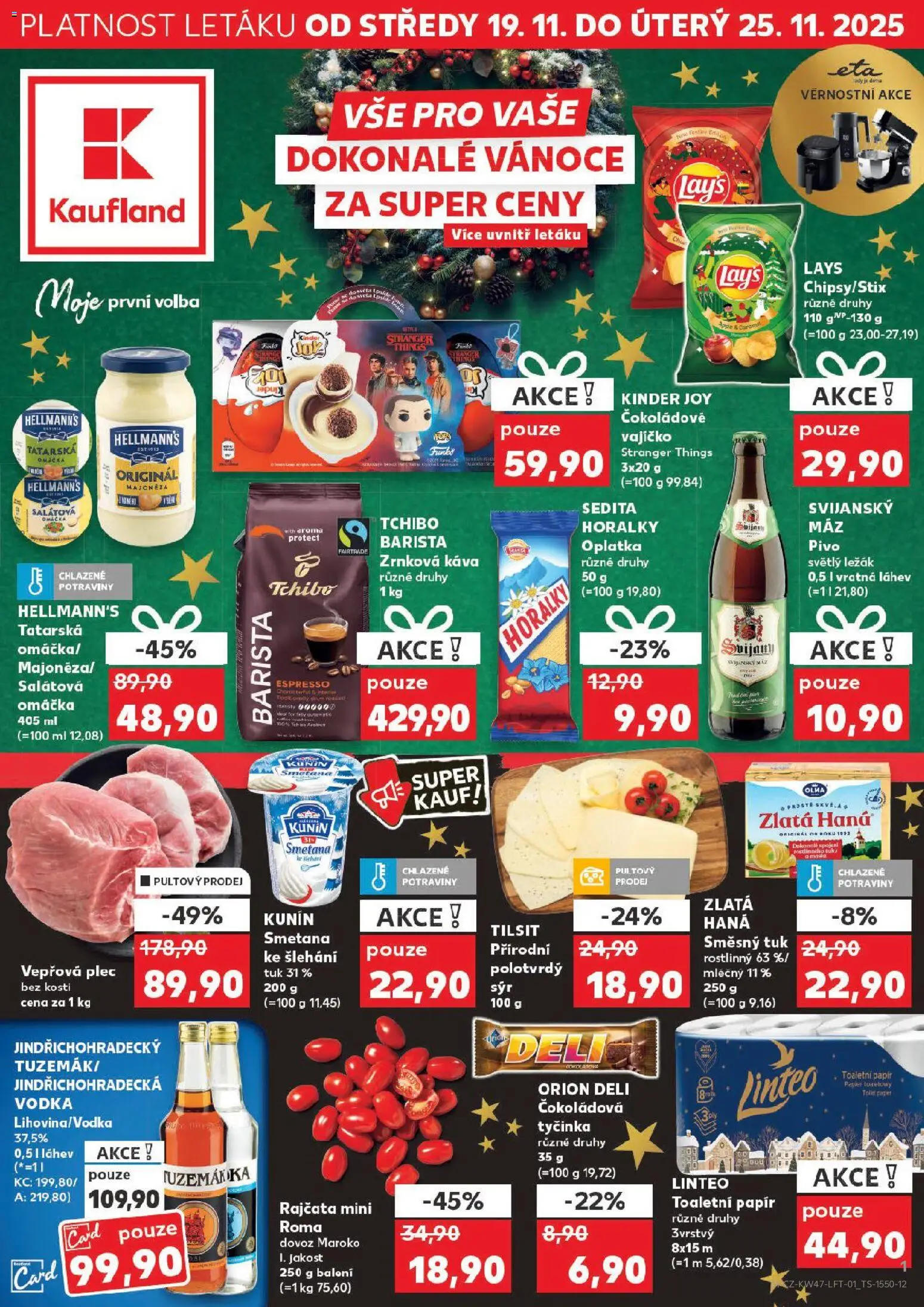 Kaufland Black Friday - strana 1- platný od 19.11.2025