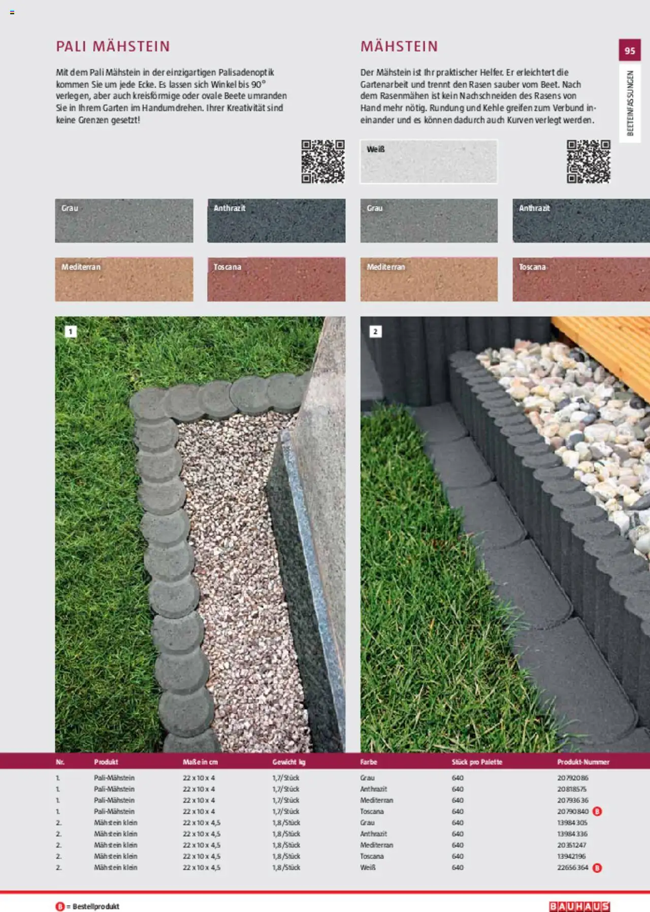 Bauhaus Gartenbaumaterialien 2025 - Seite 95- gültig ab 11.03.2025